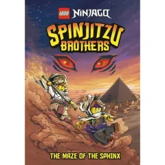 Coperta cărții LEGO Ninjago - Spinjitzu Brothers: Maze of the Sphinx