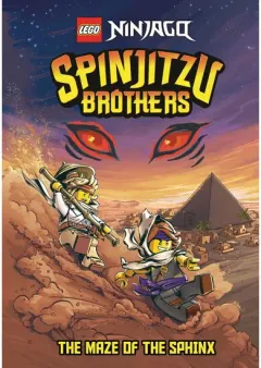 Coperta cărții LEGO Ninjago - Spinjitzu Brothers: Maze of the Sphinx