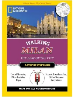 Coperta cărții Walking Milan, Fabrizia Villa
