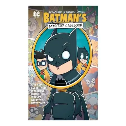 Coperta cărții Batman's Mystery Casebook, Sholly Fisch, Christopher A. Uminga
