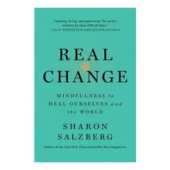Coperta cărții Real Change, Sharon Salzberg
