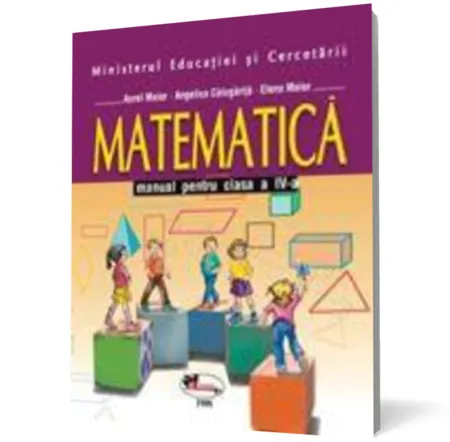 Coperta cărții Matematica. Manual, clasa a IV-a
