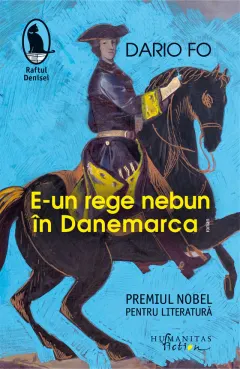 Coperta cărții E-un rege nebun in Danemarca