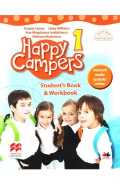 Coperta cărții Happy Campers. Student's Book and Workbook. (clasa I)
