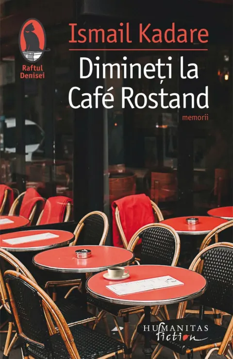 Coperta cărții Dimineți la Café Rostand. Motive pariziene