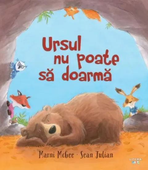 Coperta cărții Ursul nu poate sa doarma