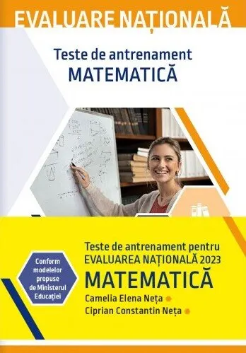 Coperta cărții Evaluare națională 2023. Matematică. Teste de antrenament