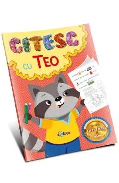 Coperta cărții Citesc cu Teo