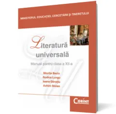 Coperta cărții Literatură universală. Manual pentru clasa a XII-a