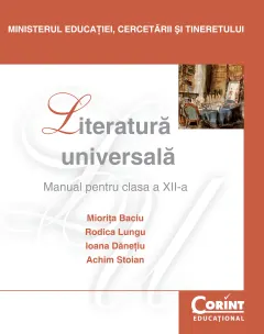 Coperta cărții Literatură universală. Manual pentru clasa a XII-a