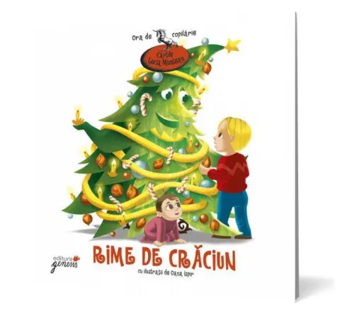 Coperta cărții Rime de Crăciun