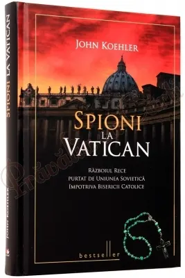 Coperta cărții Spioni la Vatican