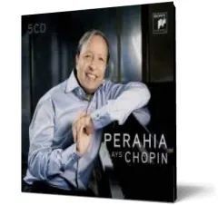 Coperta cărții Perahia plays Chopin