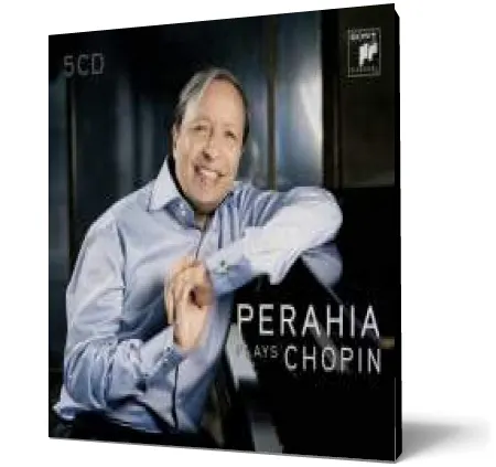 Coperta cărții Perahia plays Chopin