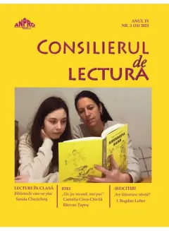 Coperta cărții Consilierul de lectură nr. 1 (33) / 2023