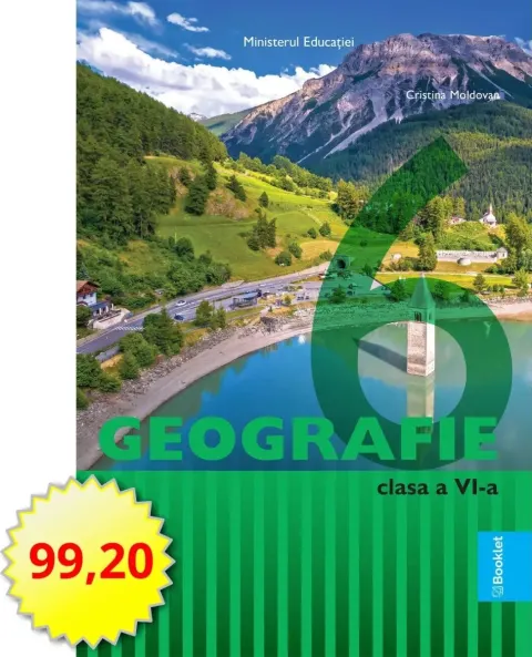 Coperta cărții Manual Geografie. Clasa a VI-a