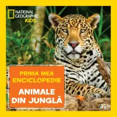 Coperta cărții Prima mea enciclopedie. Animale din jungla
