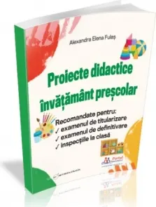 Coperta cărții Proiecte didactice invatamant prescolar. Examenul de titularizare. Examenul de definitivare. Inspectii la clasa