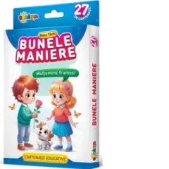Coperta cărții 27 de cartonase educative. Bunele maniere