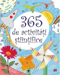Coperta cărții 365 de activitati stiintifice si distractive