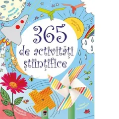 Coperta cărții 365 de activitati stiintifice si distractive