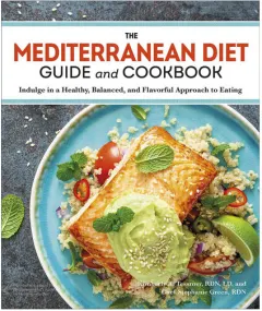 Coperta cărții The Mediterranean diet guide and cookbook