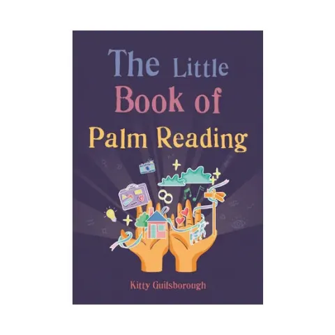 Coperta cărții The little book of palm reading
