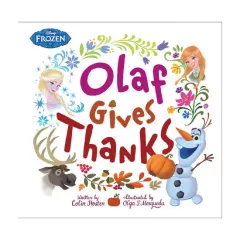 Coperta cărții Olaf gives thanks