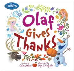 Coperta cărții Olaf gives thanks