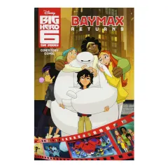 Coperta cărții Disney Big Hero 6: The Series: Baymax Returns Cinestory Comic