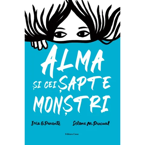 Coperta cărții Alma și cei șapte monștri