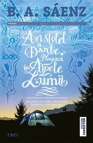 Coperta cărții Aristotel și Dante plonjează în apele lumii