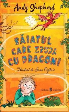 Coperta cărții Băiatul care zbura cu dragoni