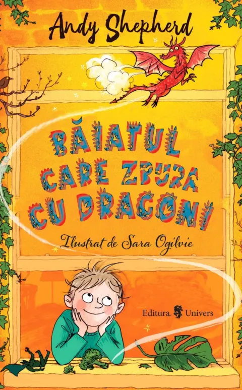 Coperta cărții Băiatul care zbura cu dragoni