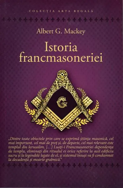 Coperta cărții Istoria francmasoneriei