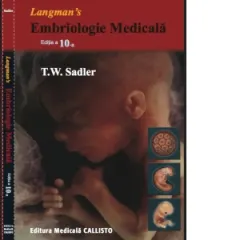 Coperta cărții Langman. Embriologie medicala Ed.10