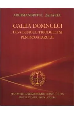 Coperta cărții Calea Domnului de-a lungul Triodului si Penticostarului