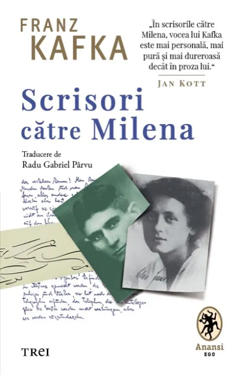 Coperta cărții Scrisori către Milena