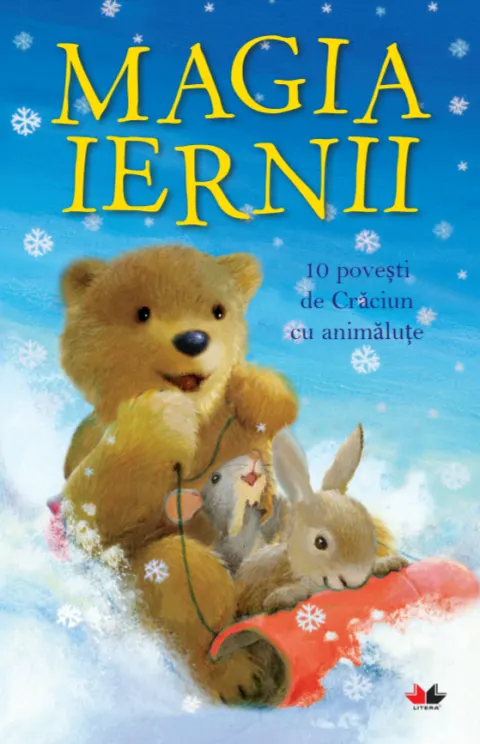 Coperta cărții Magia iernii. 10 povești de Crăciun cu animăluțe