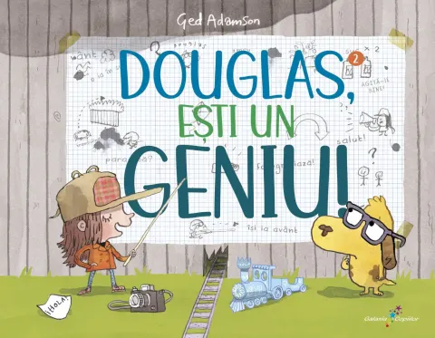 Coperta cărții Douglas, ești un geniu!