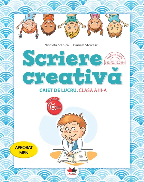 Coperta cărții Scriere creativă. Caiet de lucru. Clasa a III-a
