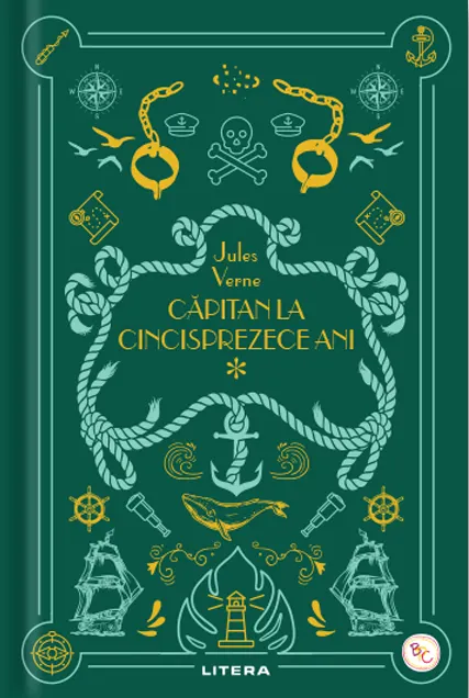 Coperta cărții Capitan la cincisprezece ani I. Volumul 38. Biblioteca pentru copii