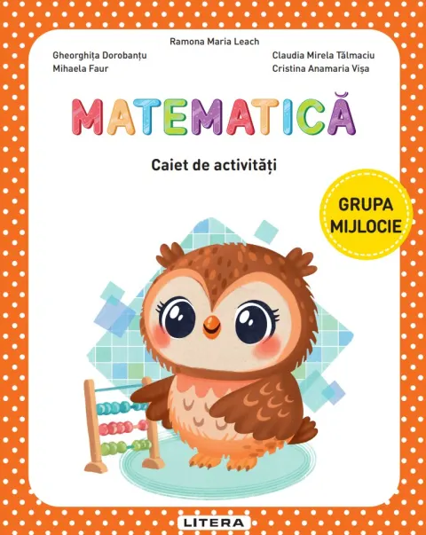 Coperta cărții Matematica. Caiet de activitati. Grupa mijlocie
