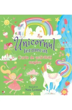 Coperta cărții Unicornul fermecat