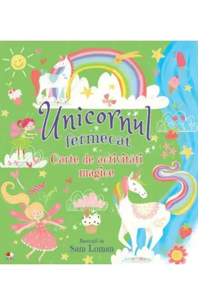 Coperta cărții Unicornul fermecat