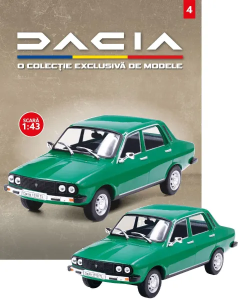 Coperta cărții Numarul 4. Dacia 1310 TL - 1982