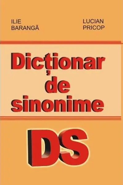 Coperta cărții Dicționar de sinonime