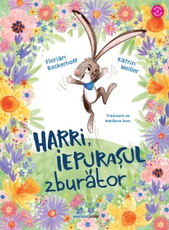 Coperta cărții Harri, iepurașul zburător