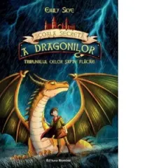 Coperta cărții Scoala secreta a dragonilor. Volumul 5: Tribunalul celor sapte flacari