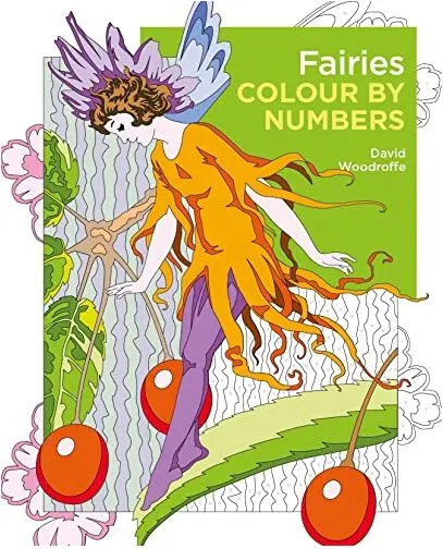 Coperta cărții Fairies Colour by Numbers
